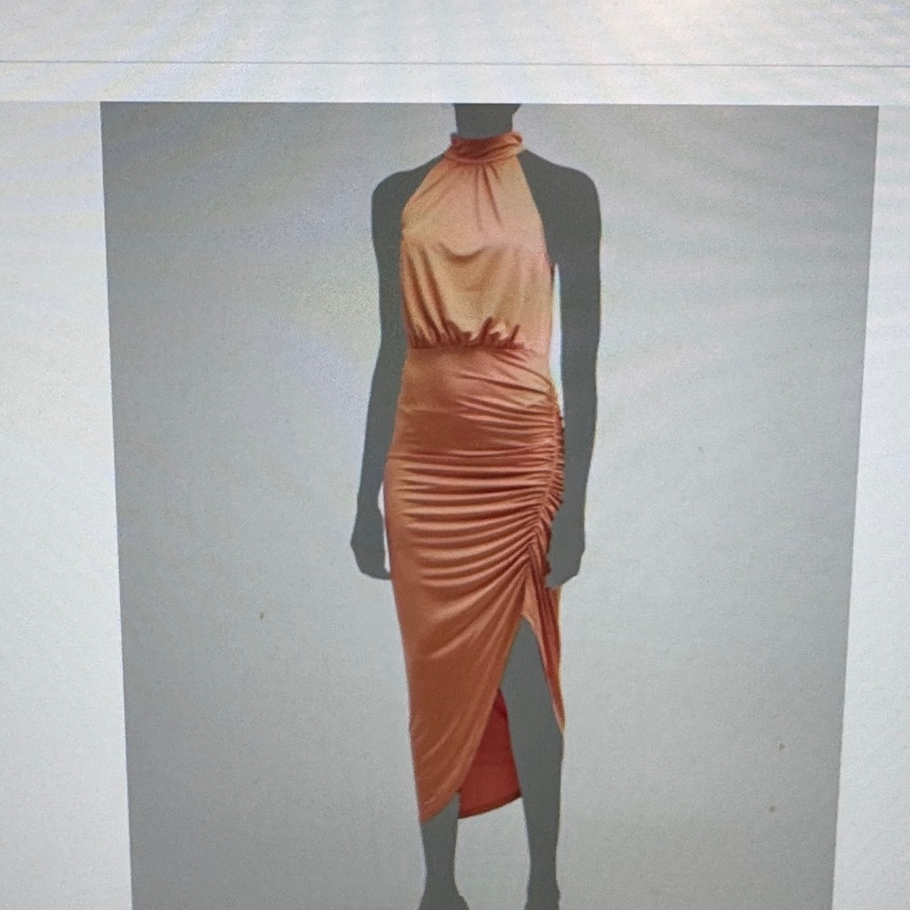 Veronica Beard Sz 6 light orange(coral) cocktail dress.